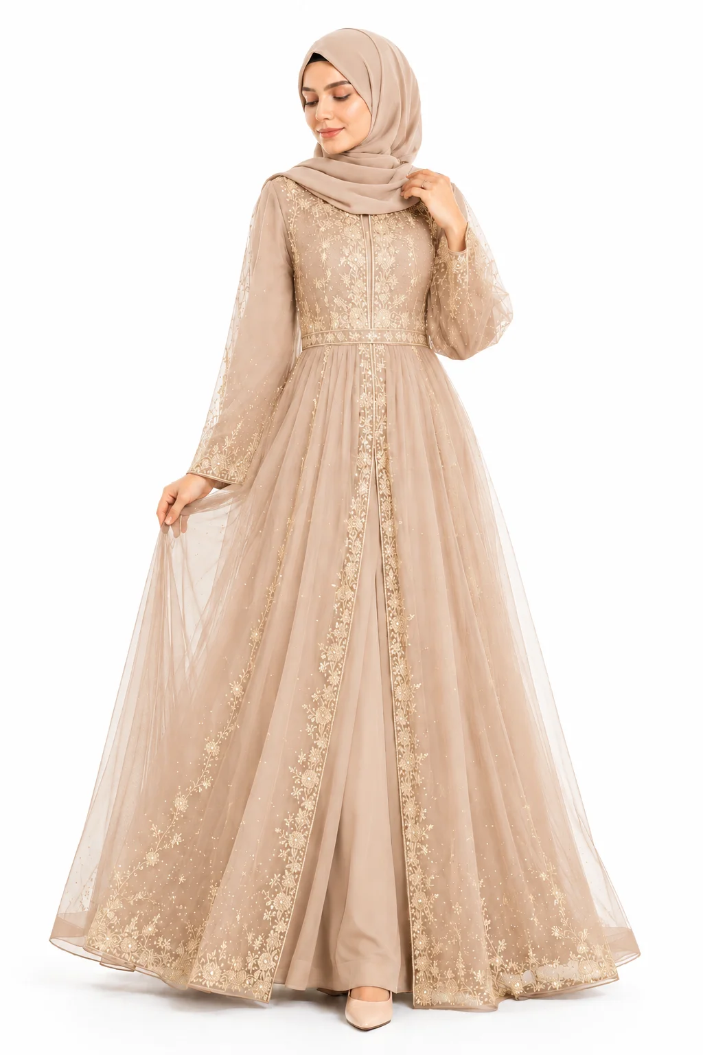 Emborided Gown - Image 4